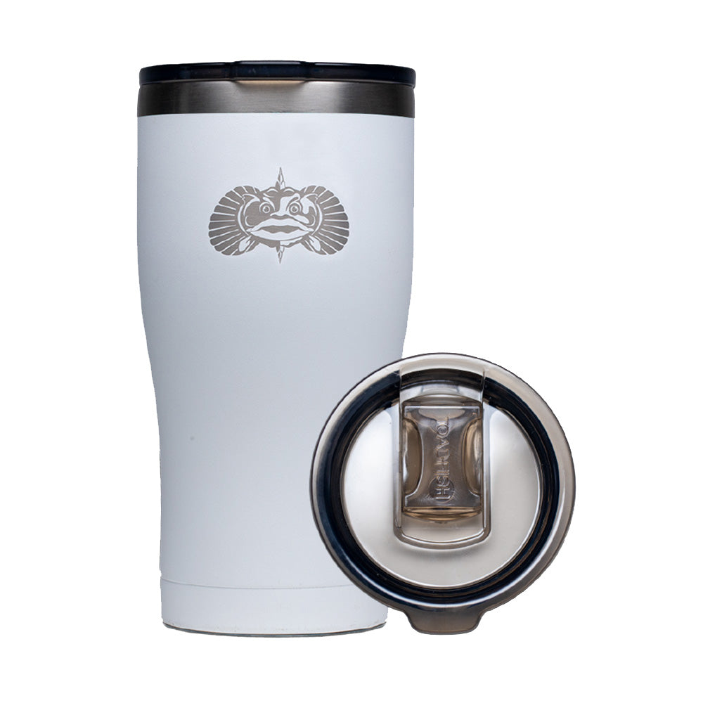 Toadfish Non-Tipping 20oz Tumbler - White 1133