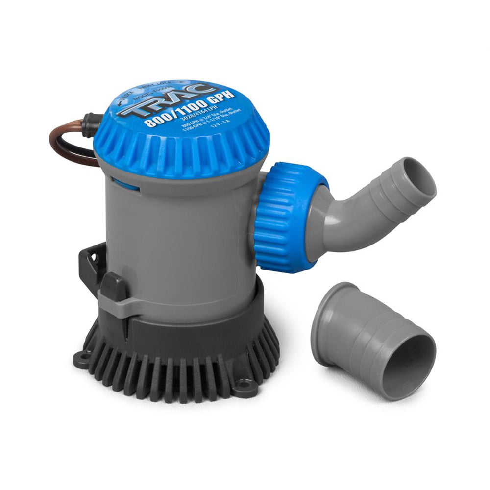 TRAC Outdoors Bilge Pump - 800/1100 GPH - Non-Automatic 69301