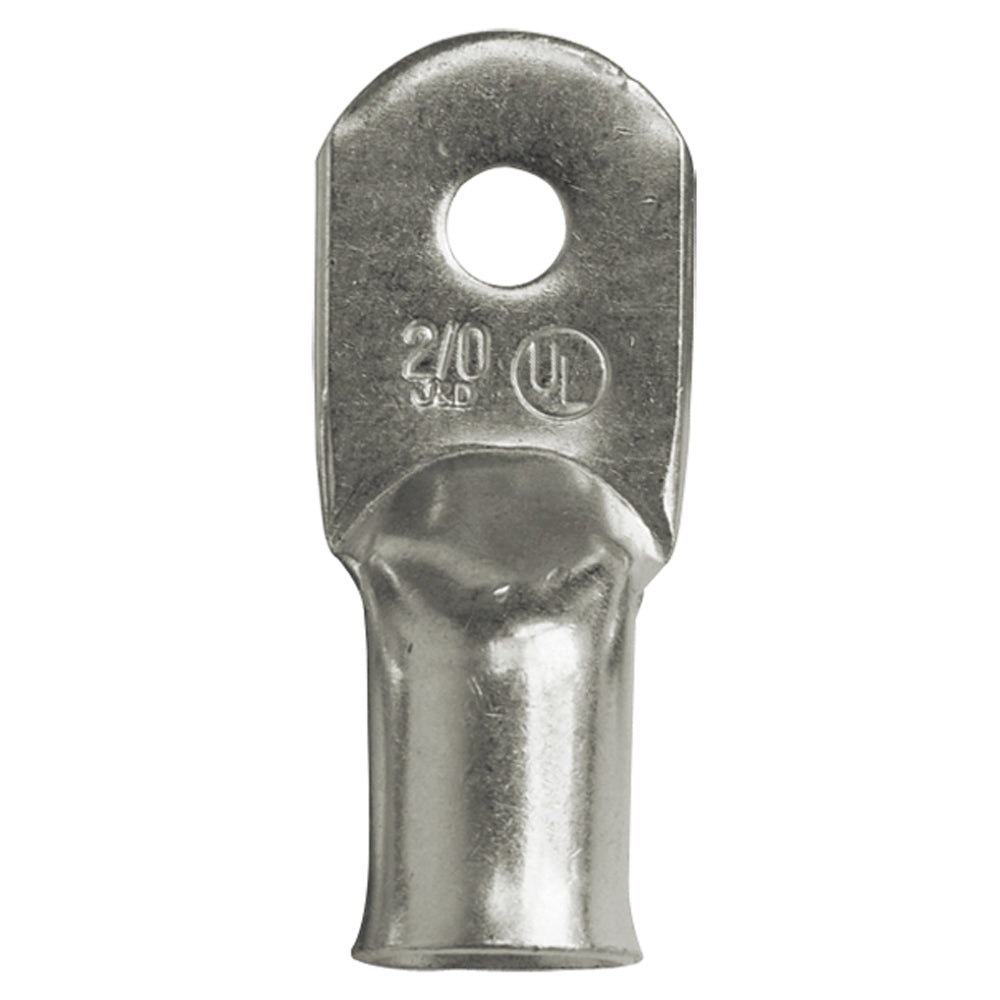 Ancor Heavy Duty 2 AWG 1/4" Tinned Lug - 2-Pack 252264