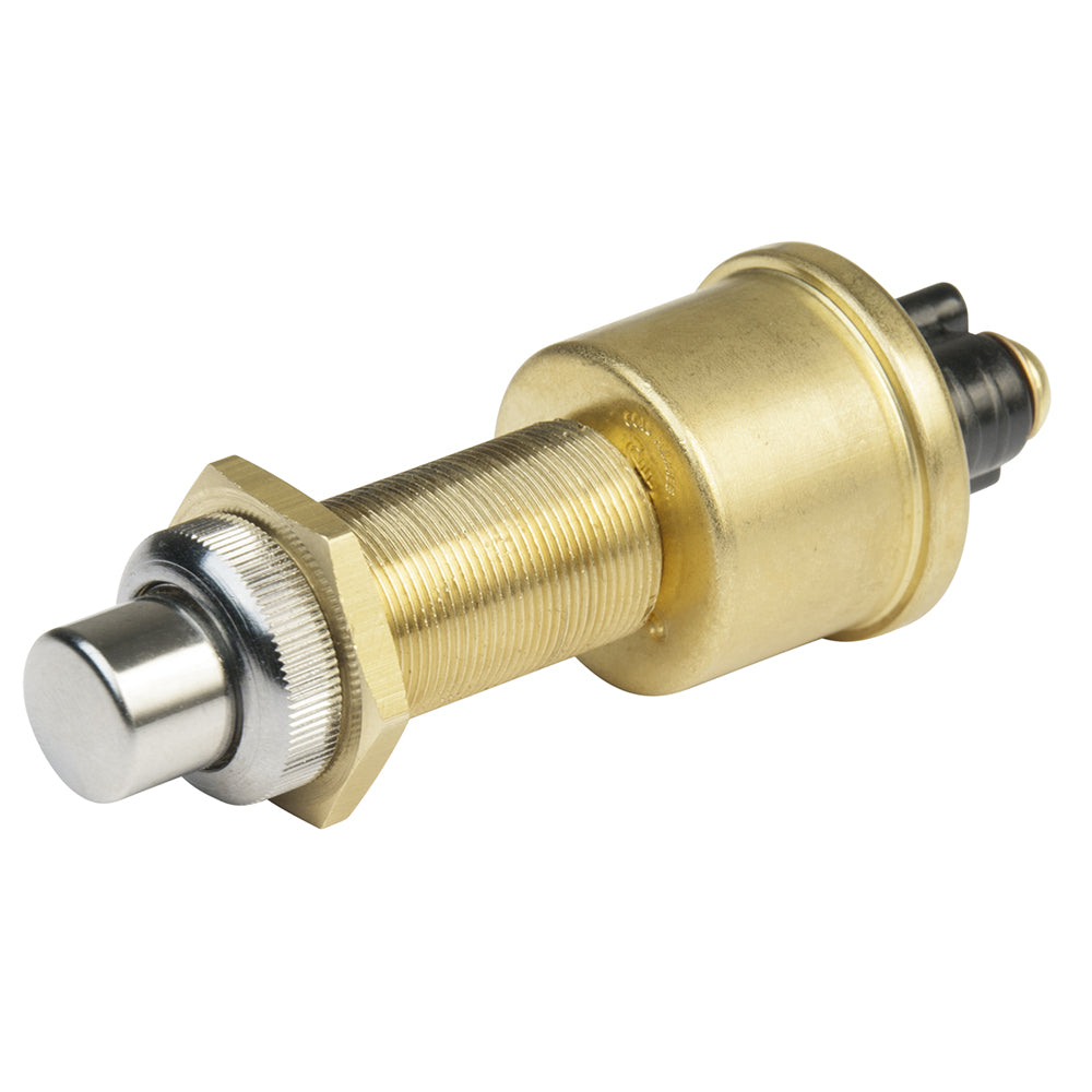 BEP 2-Position SPST Heavy-Duty Push Button Switch - OFF/(ON) - 35 Amp 1001504