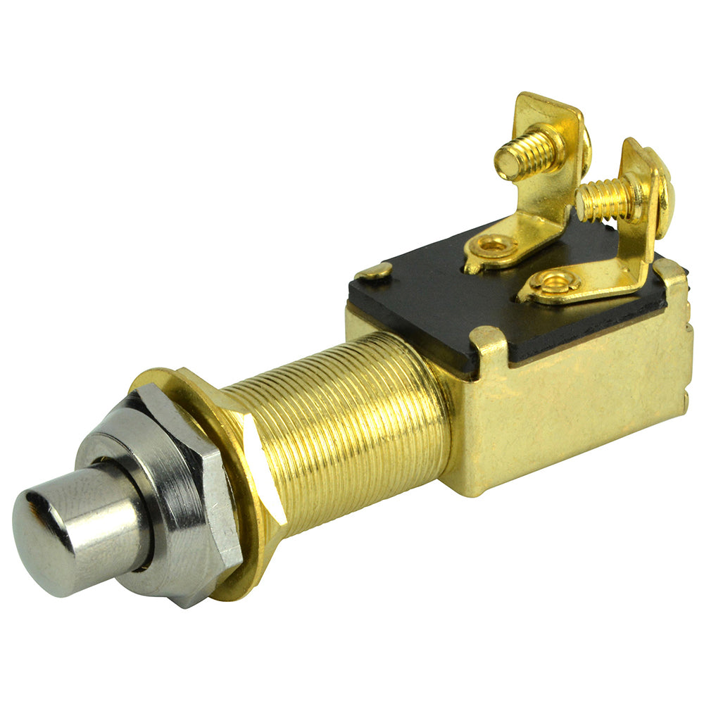 BEP 2-Position SPST Recessed Push Button Switch - OFF/(ON) 1001507