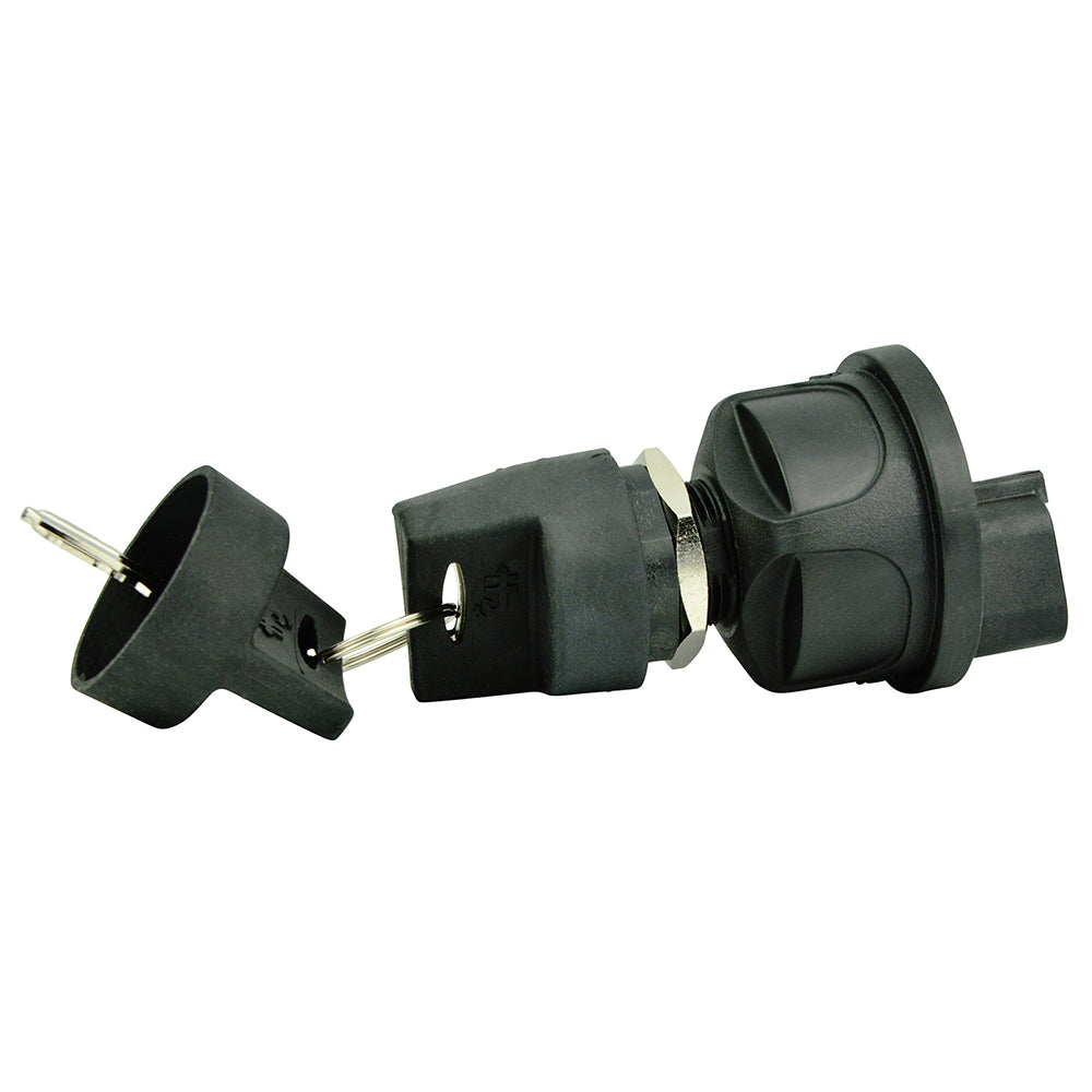 BEP 3-Position Sealed Nylon Ignition Switch - OFF/Ignition & Accessory/Ignition & Start 1001604