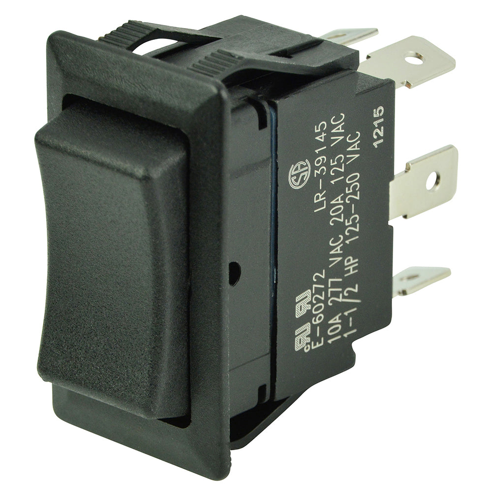 BEP DPDT Rocker Switch - 12V/24V - (ON)/OFF/(ON) 1001713