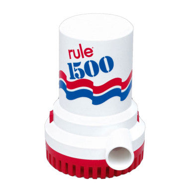 Rule 1500 GPH Non-Automatic Bilge Pump - 24v 03