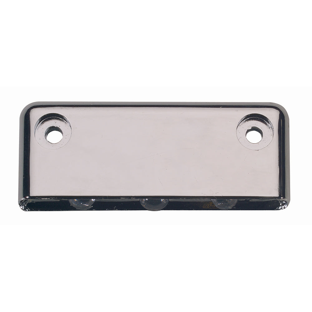 Innovative Lighting 3 LED Surface Mount Step Light - White w/Chrome Case 003-5200-7