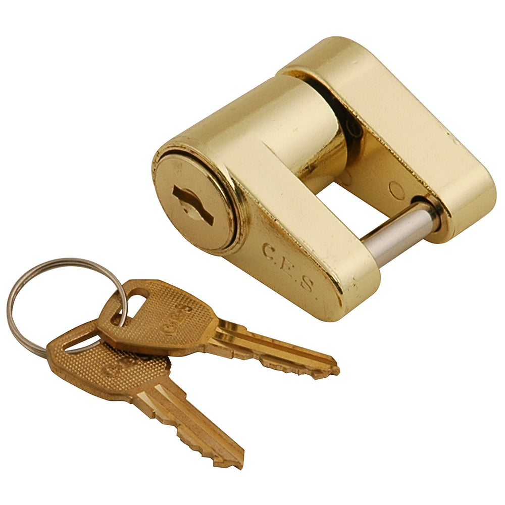 C.E. Smith Brass Coupler Lock 00900-40