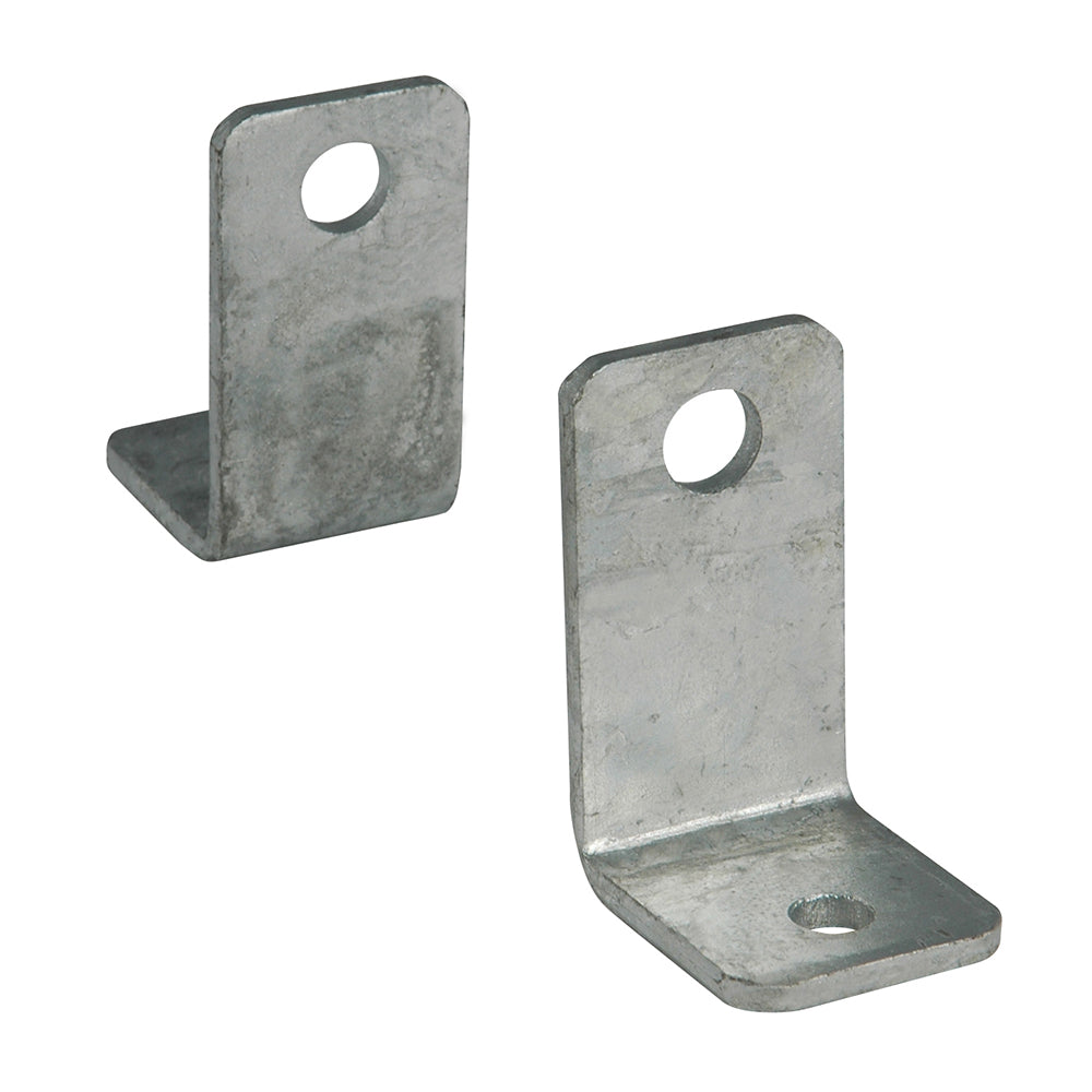 C.E. Smith Side Angle "L" Bracket - Pair - Galvanized 10211G