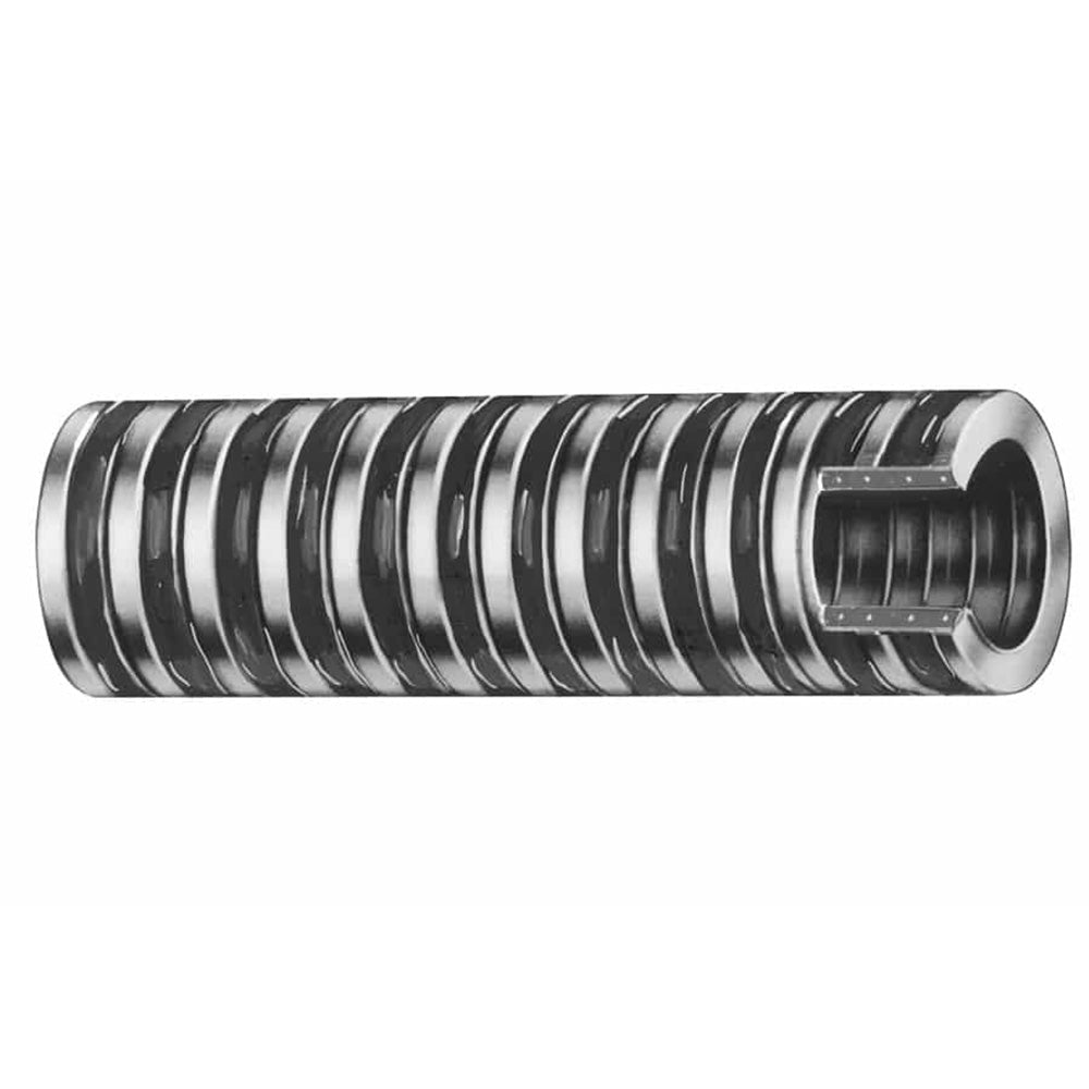Trident Marine 1-1/8" Heavy Duty PVC Bilge & Livewell Hose (FDA) - Clear w/Black Helix - Sold by the Foot 147-1186-FT