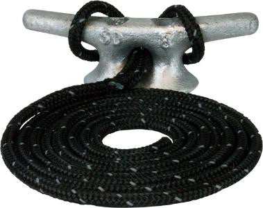 Sea Dog Marine 2 Braid Nylon Dock Line 3/8X10' - Sea-Dog Line (302110010Bkt-1)