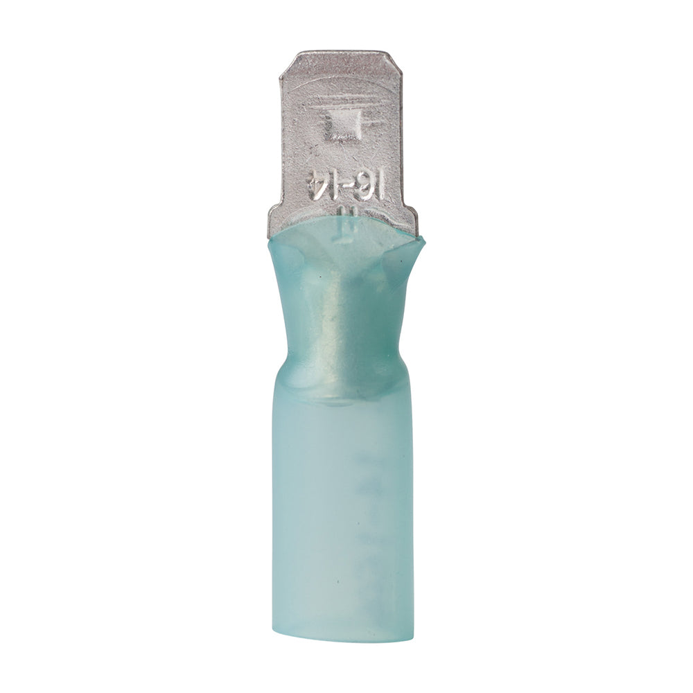 Ancor 16-14 Male Disconnect Heat Shrink Blue 25 Pack 317925