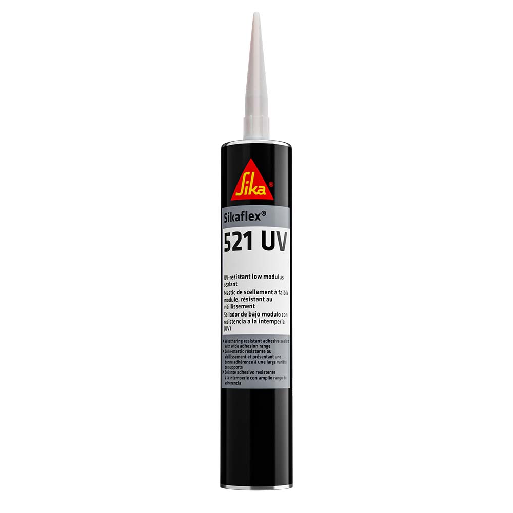 Sika Sikaflex® 521UV UV Resistant LM Polyurethane Sealant - 10.3oz (300ml) Cartridge - White 106096