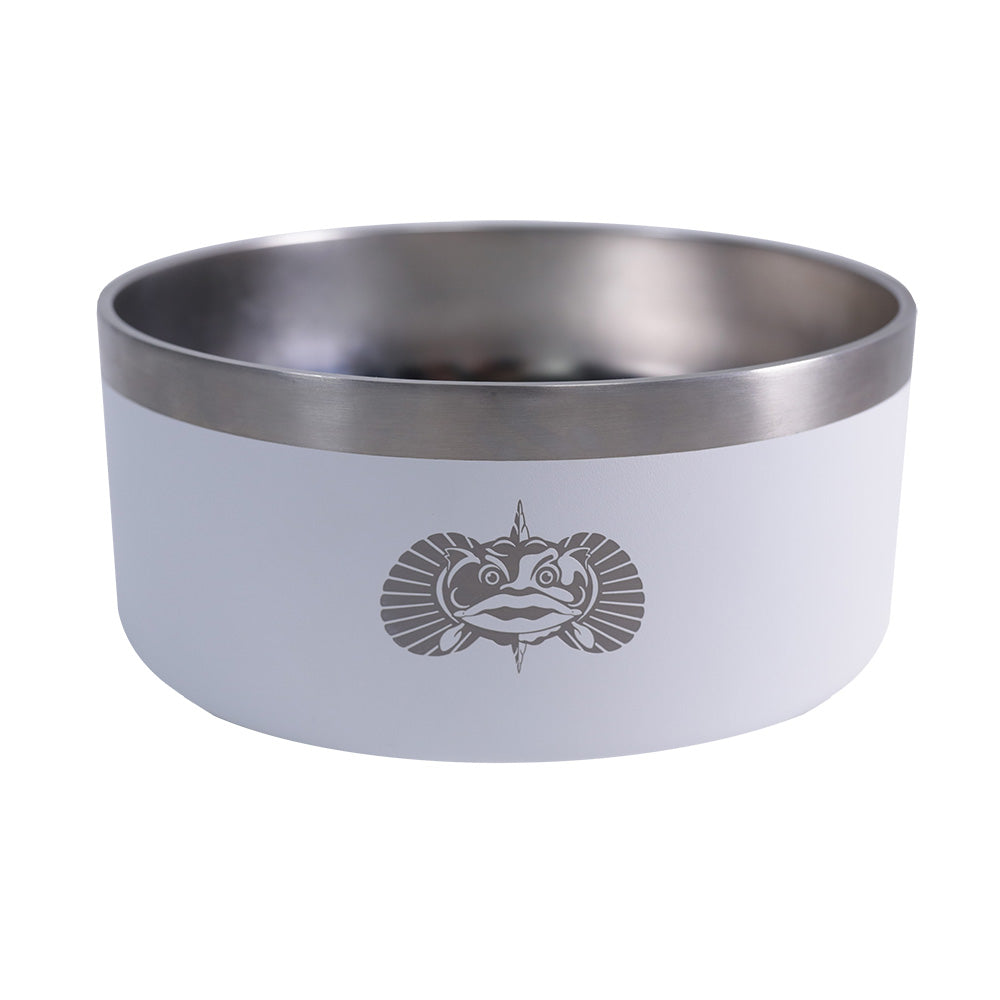 Toadfish Non-Tipping Dog Bowl - White 1052
