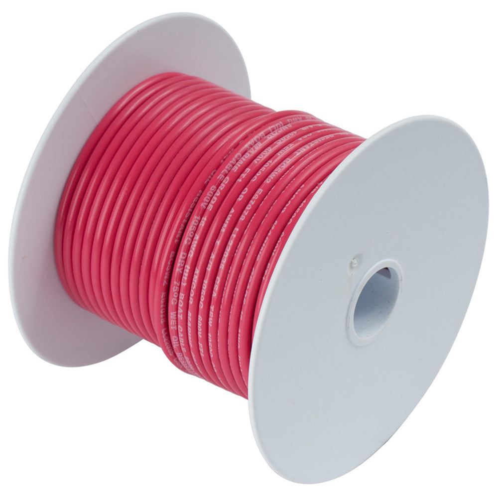 Ancor Red 18 AWG Tinned Copper Wire - 250' 100825