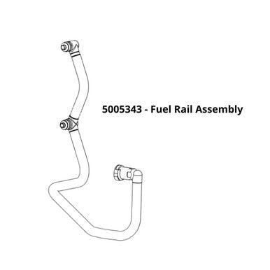 Brp Rail Assembly, Fuel - Brp (5005343)
