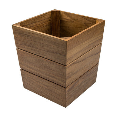 Whitecap Large Waste Basket - Teak 63100