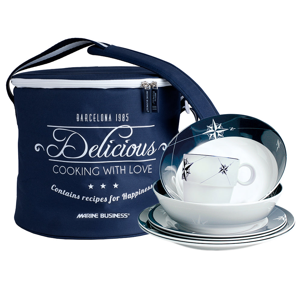 Marine Business Melamine Tableware & Basket - NORTHWIND - Set of 16 15147