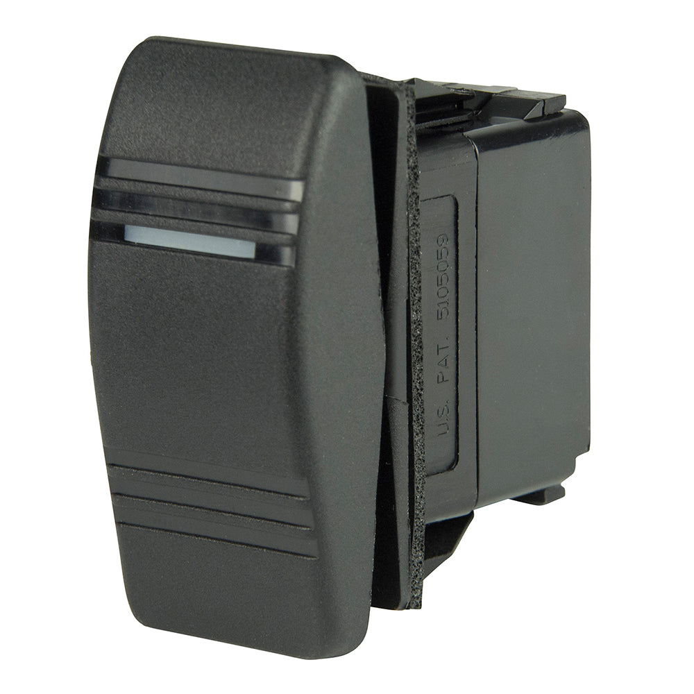 BEP SPDT Contura Switch - 1-Amber LED - (ON)/OFF/ON 1001805
