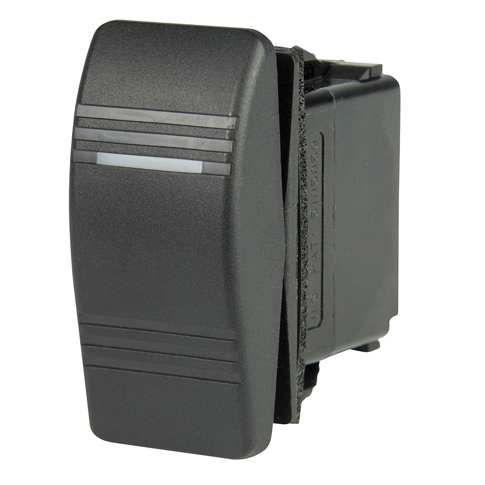 BEP DPDT Contura Switch - 1-Amber LED - ON/OFF/(ON) 1001807