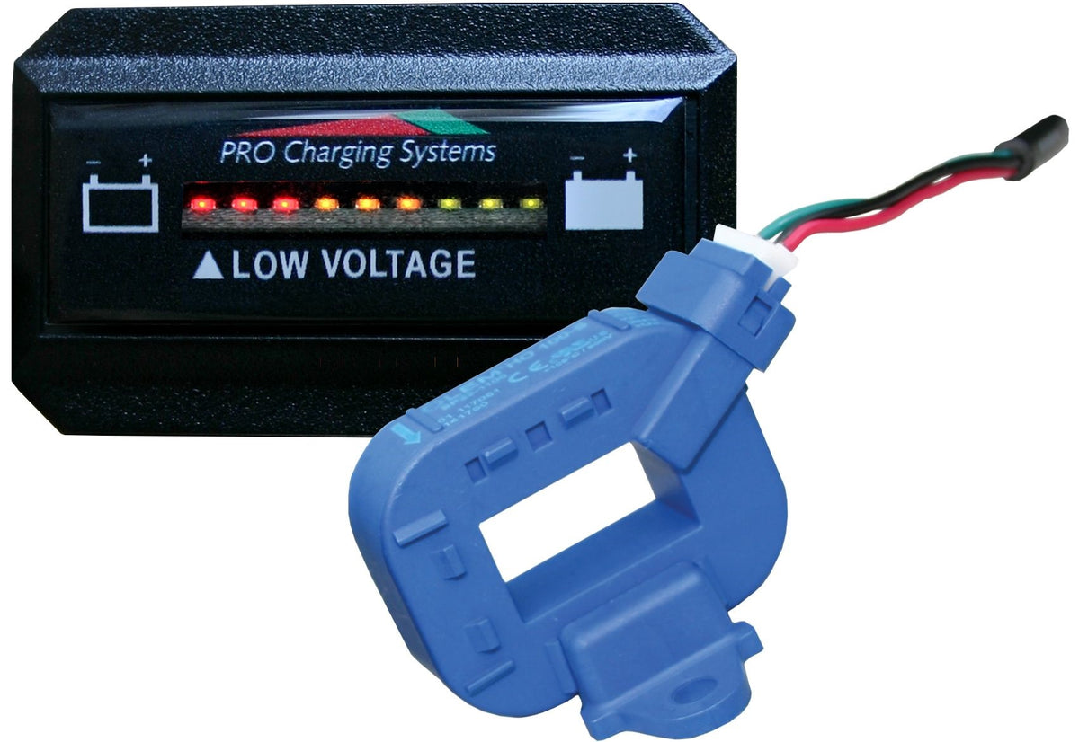 Dual Pro Lithium Battery Status Indicator Horizontal Display BFGHLITH