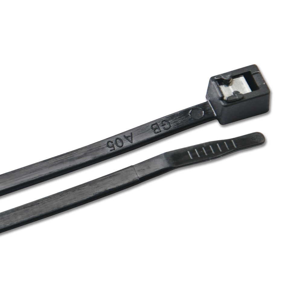 Ancor 14" UV Black Self Cutting Cable Zip Ties - 20-Pack 199284