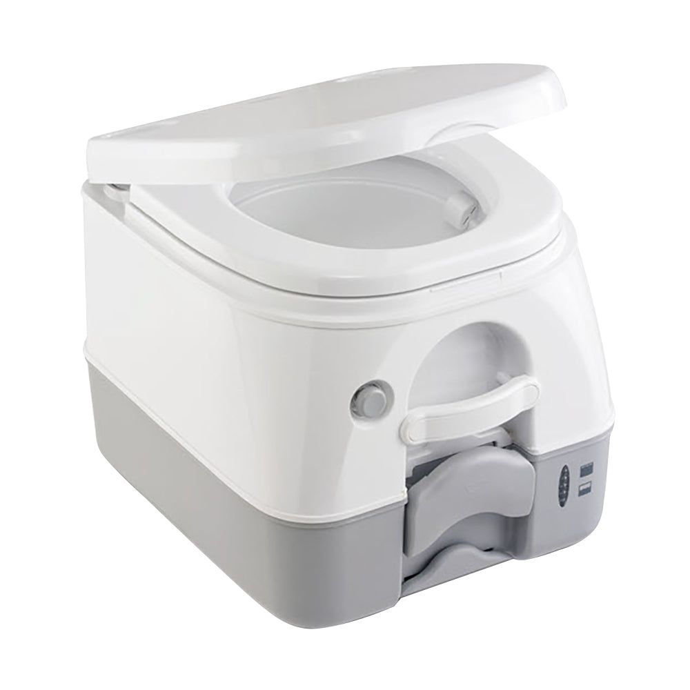 Dometic 974 MSD Portable Toilet w/Mounting Brackets - 2.6 Gallon - Grey 301197406