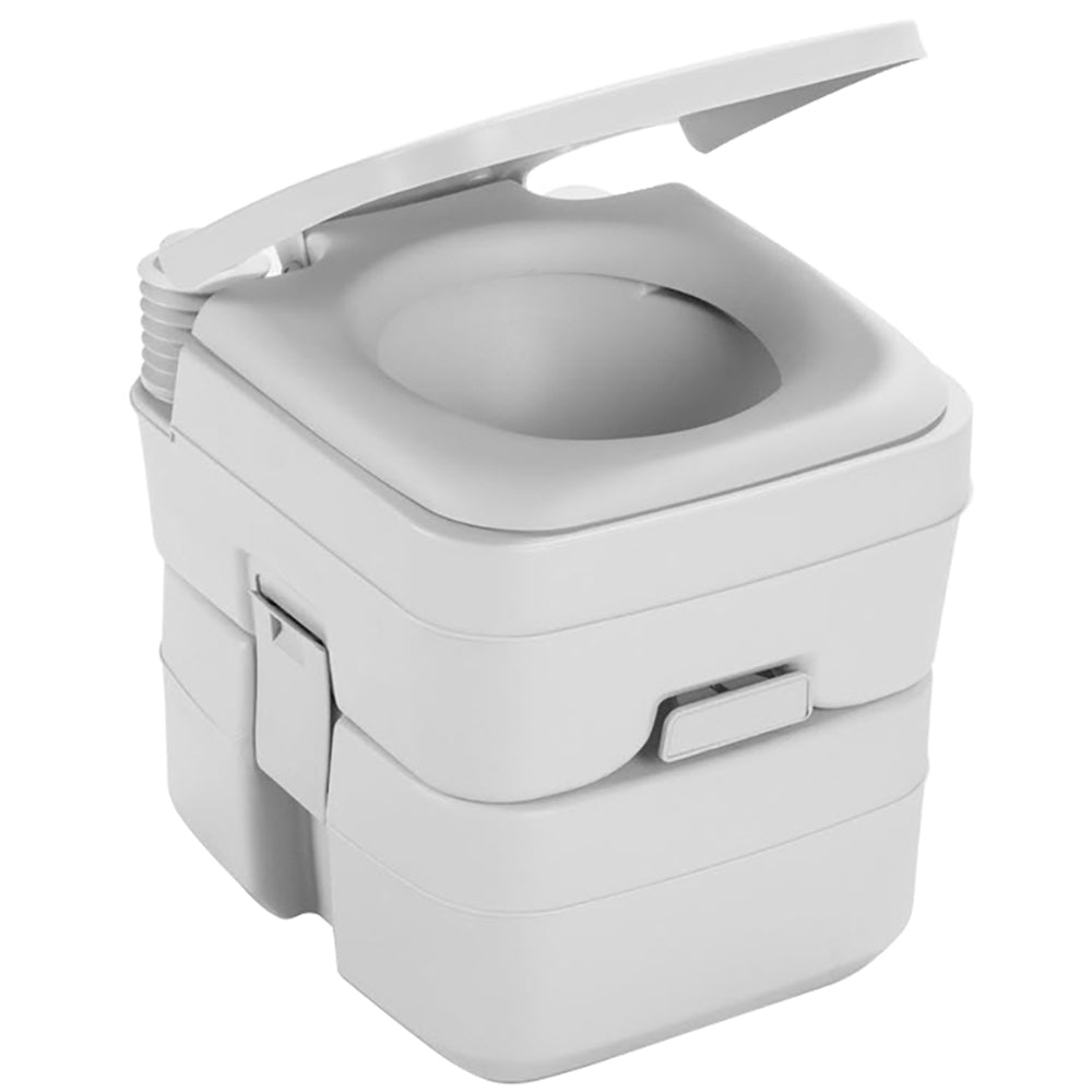 Dometic 965 MSD Portable Toilet w/Mounting Brackets - 5 Gallon - Platinum 311196506