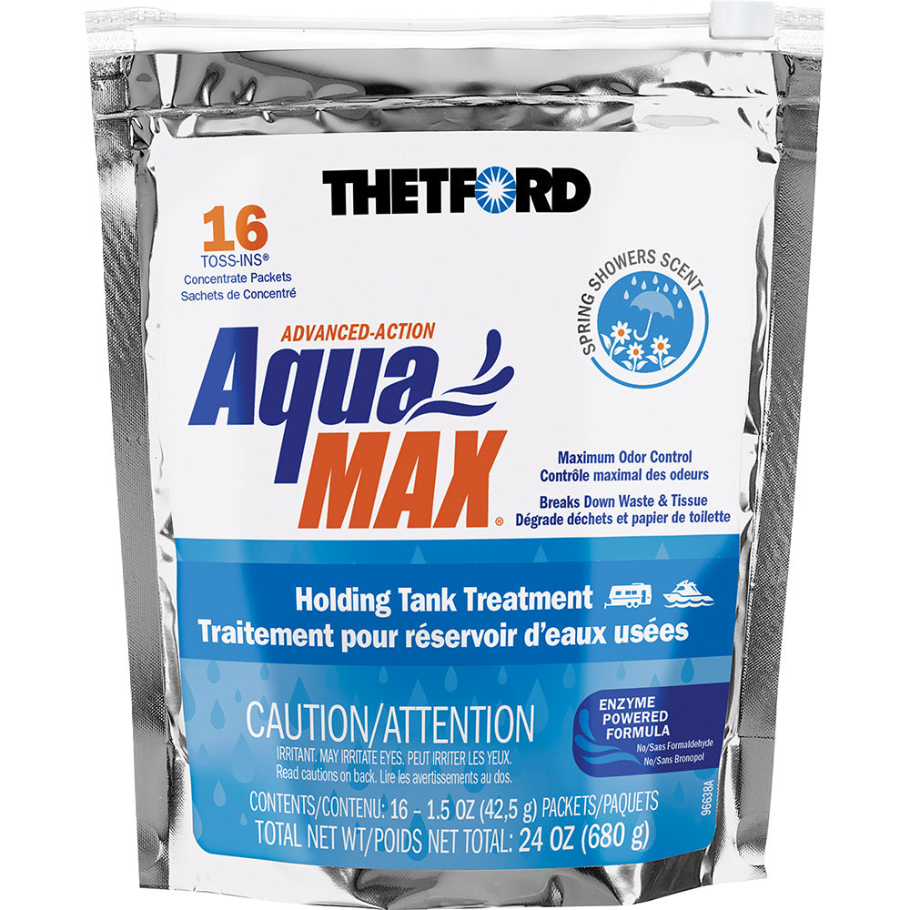Thetford AquaMax® Holding Tank Treatment - 16 Toss-Ins - Spring Shower Scent 96631