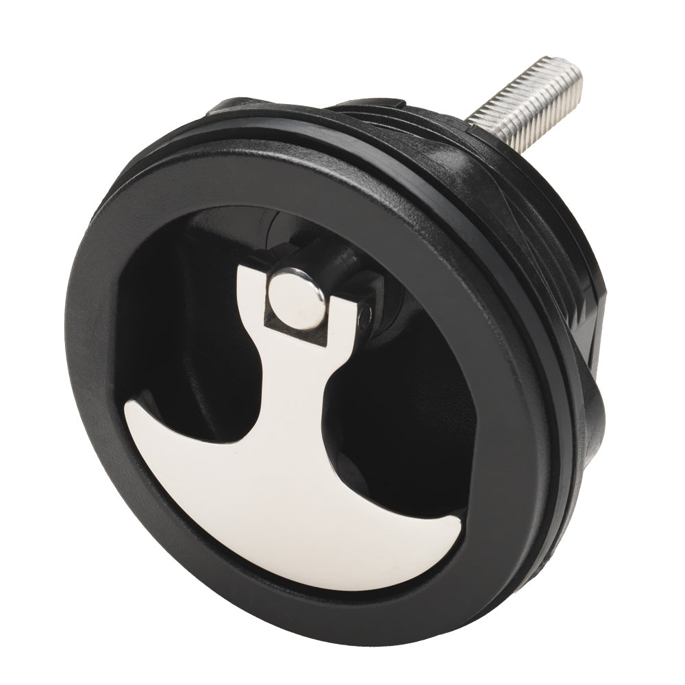 Whitecap Compression Handle - Nylon Black/SS - Non-Locking 6230BC