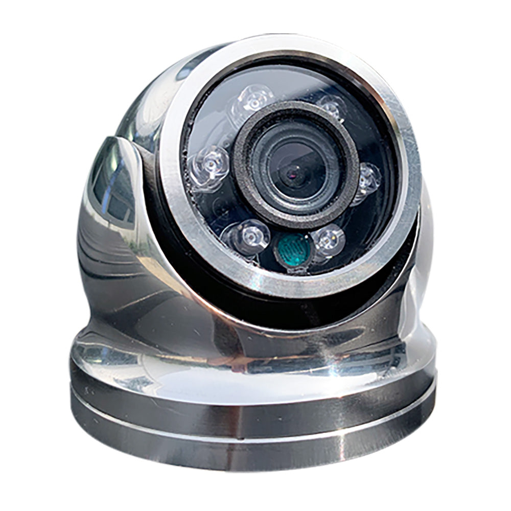 Iris Hi-Resolution Analog Mini Dome Camera - 316 Stainless Steel - CVBS - TVI - 3.6 IRIS-S060-36