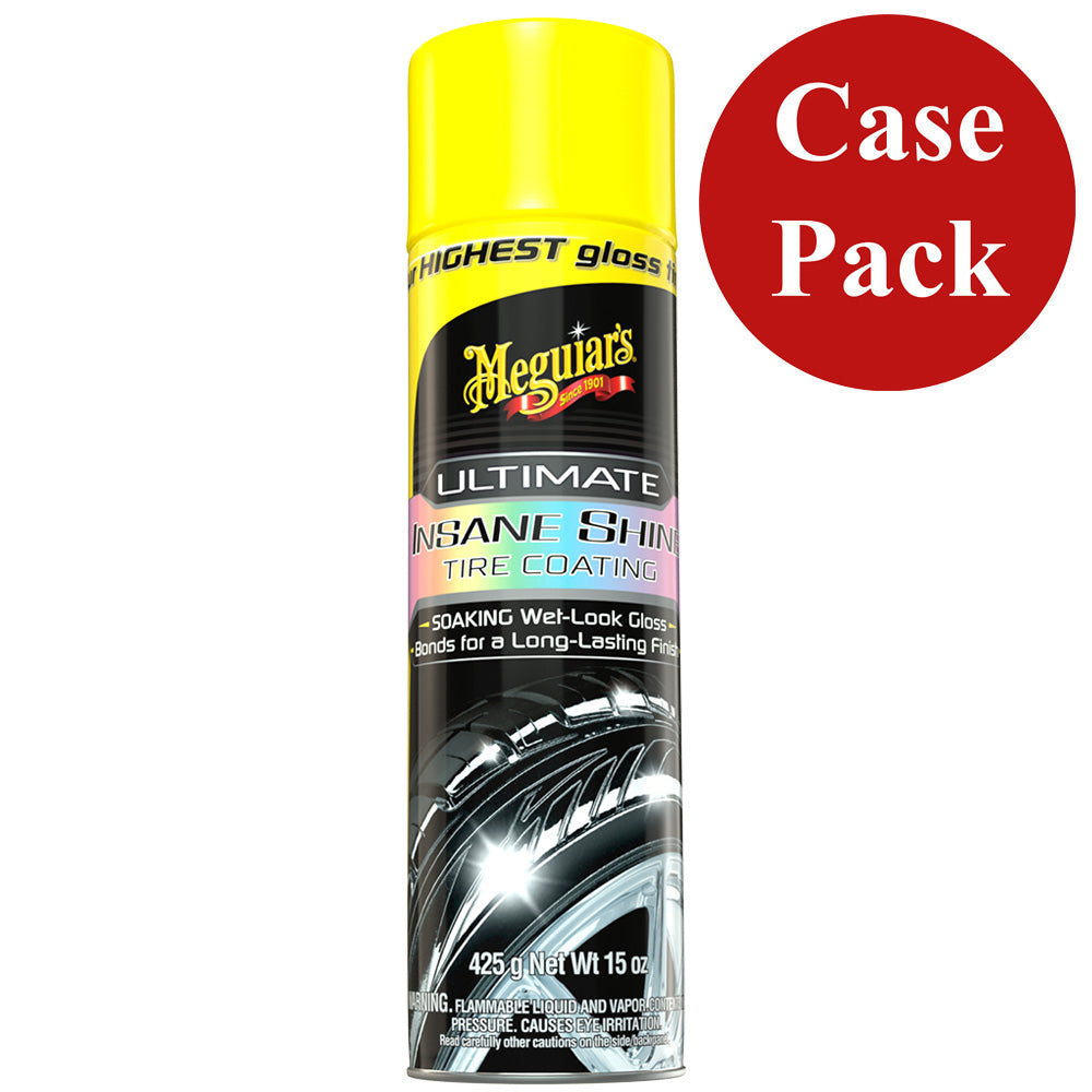 Meguiar's Ultimate Insane Shine™ Tire Coating - 15oz. *Case of 6* G190315CASE