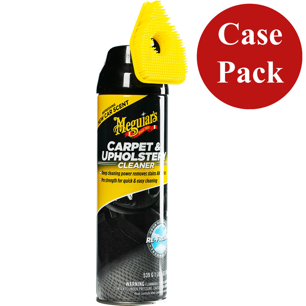 Meguiar's Carpet & Upholstery Cleaner - 19oz. *Case of 6* G191419CASE