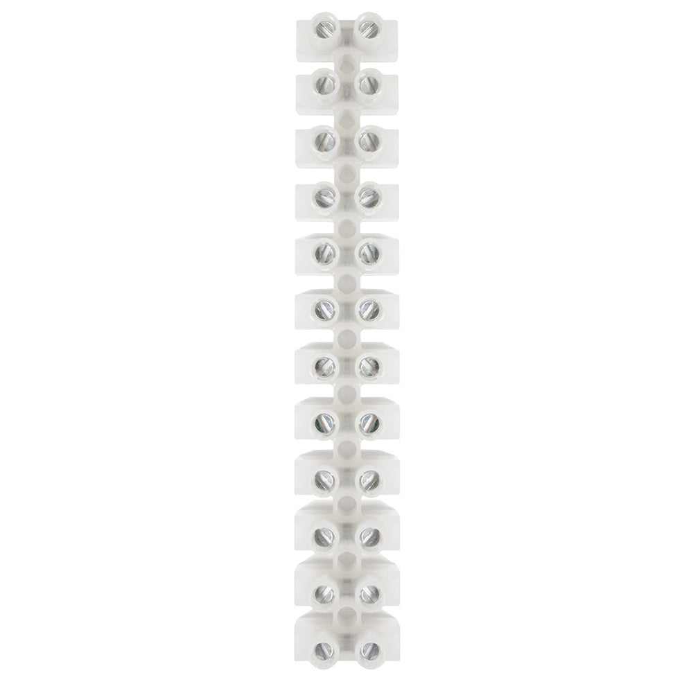 Pacer 40A Euro Style Terminal Block - 12 Positions - 5 Pack E400-12-5