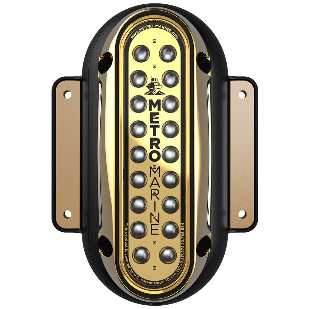 Metro Marine High-Output Vertical Surface Mount Light w/Intelligent Monochromatic LEDs - Blue, 45° Beam F-SME1-V-B3-45