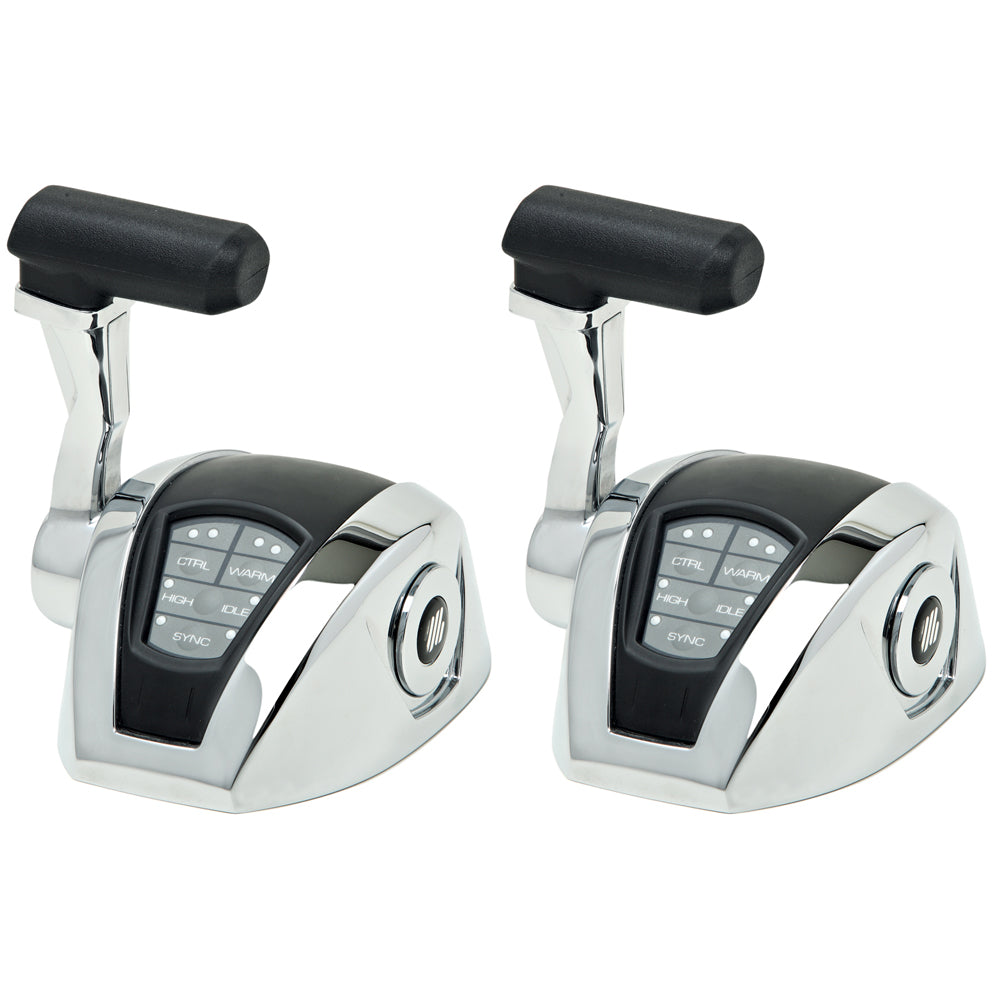 UFlex Power A Electronic Control Package - Single Engine/Dual Station - Mechanical Throttle/Mechanical Shift MM12