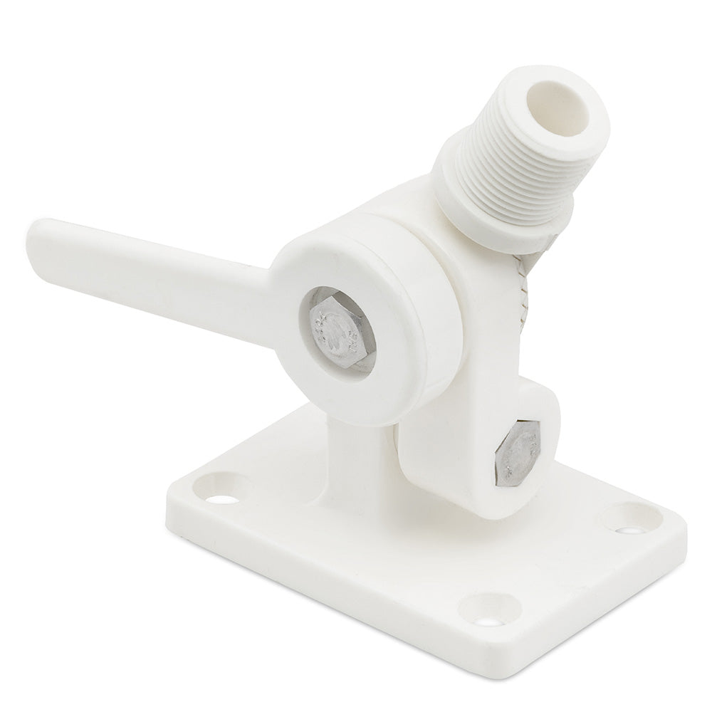 Whitecap Nylon Ratchet Mount - White S-1805