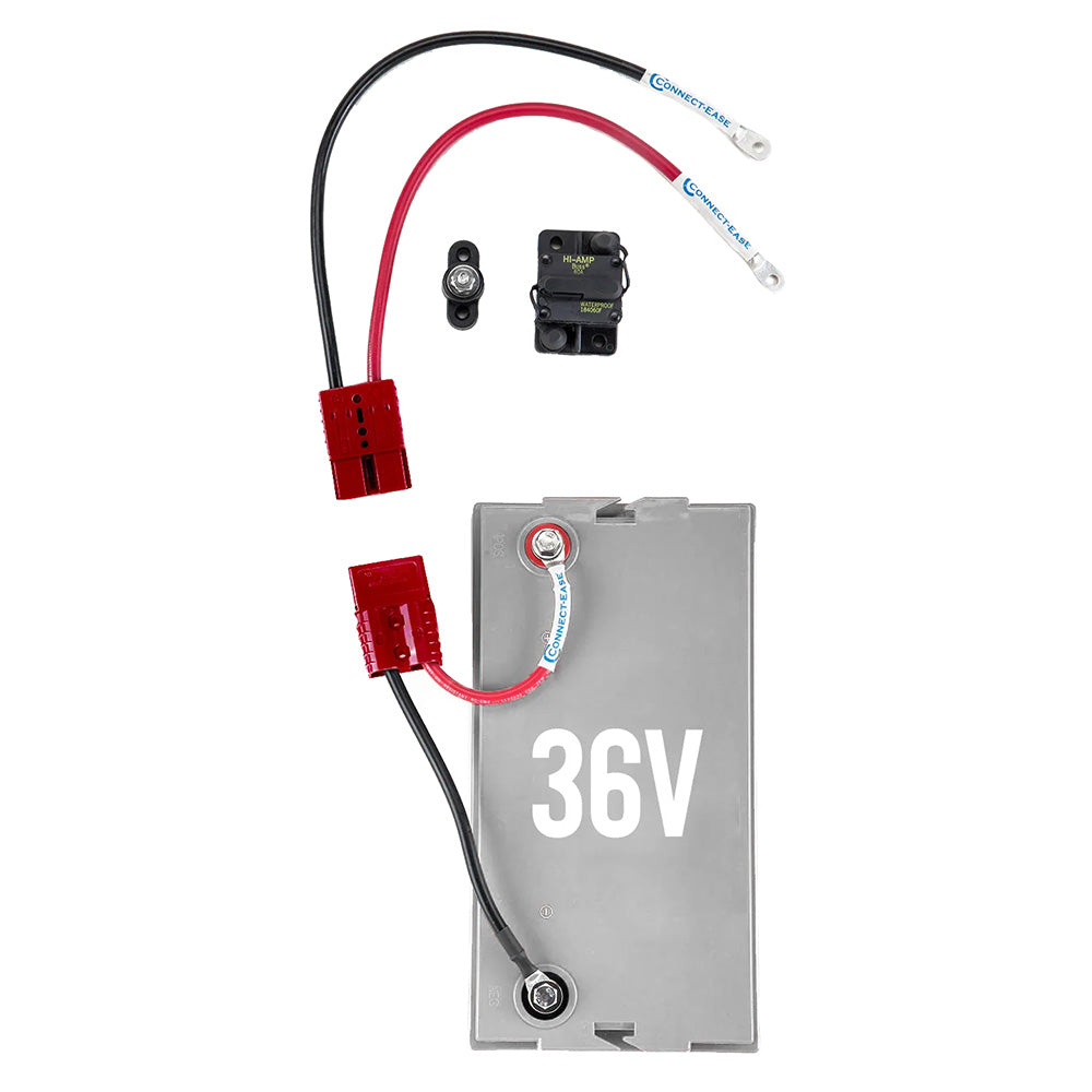 Connect-Ease 36V Single Case Battery Trolling Motor System RCE36VSCK