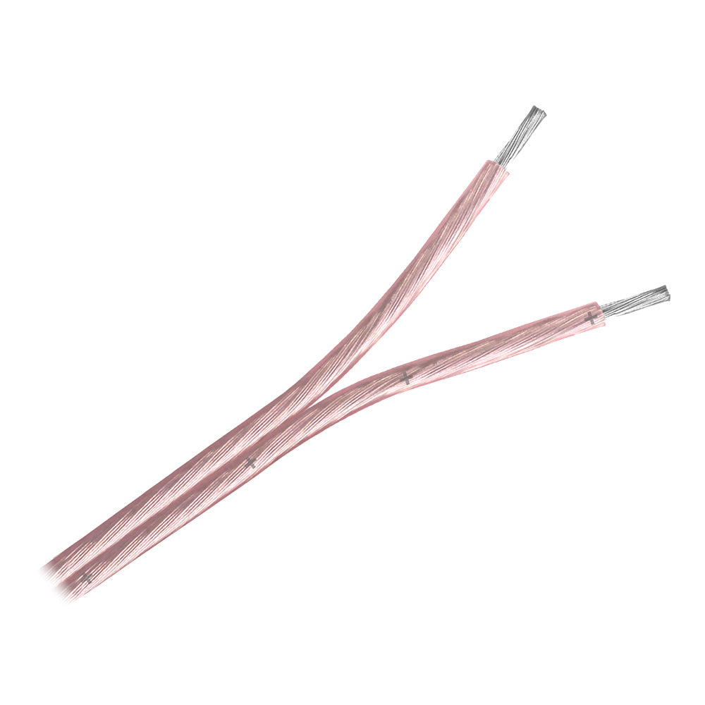 Pacer Clear 14/2 AWG Two Conductor Speaker Wire - 250' W14-2ACLR-250