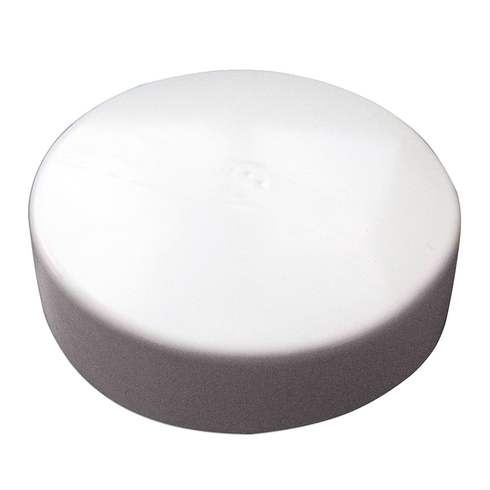 Monarch White Flat Piling Cap - 9" WFPC-9