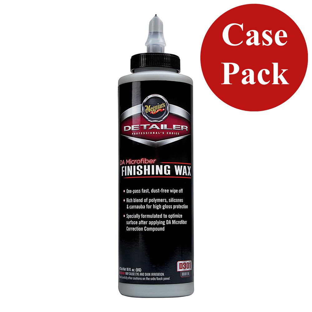 Meguiar's DA Microfiber Finishing Wax - 16oz *Case of 6* D30116CASE