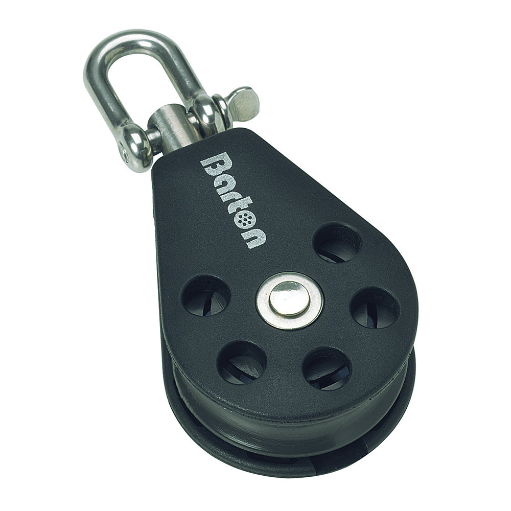 Barton Marine Size 1 Single Swivel Block w/Becket N01130