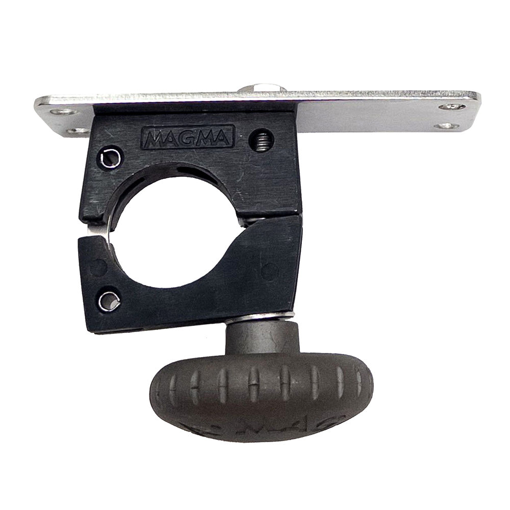 Magma Horizontal Round Rail Mount w/Knob - 1-1/2" T10-591