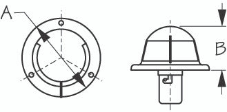 Sea Dog Marine Stainless Steel Combo Bow Light - Sea-Dog Line - 400150 (400150-1)