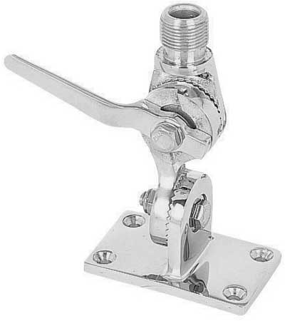 Shakespeare 4187-HD Heavy Duty Stainless Steel Ratchet Mount 4187-HD