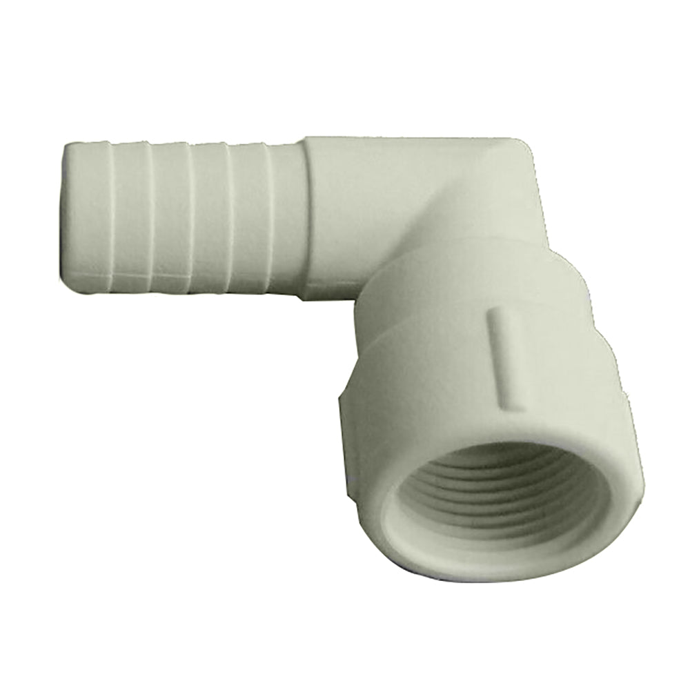 Rule 1201R 3/4" Port - 90° Barb 1201R