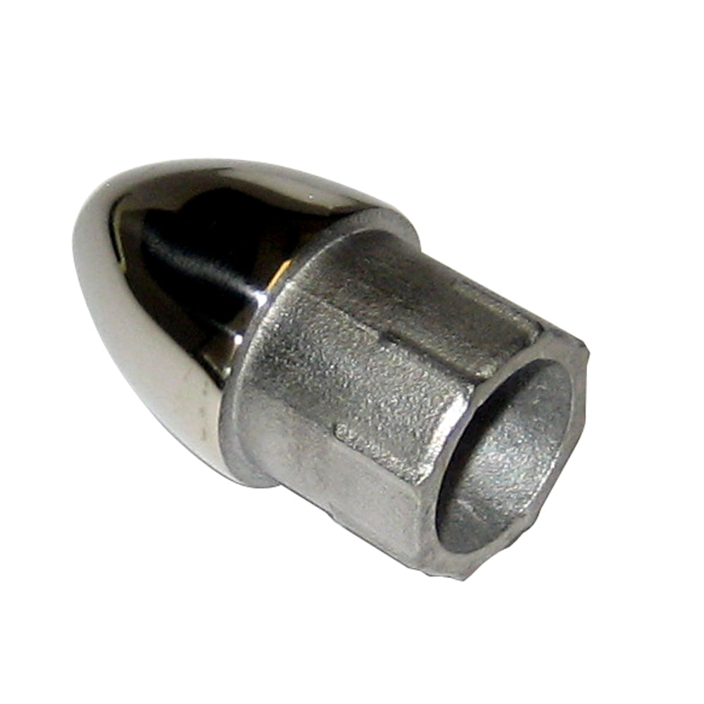 Whitecap Bullet End - 316 Stainless Steel - 7/8" Tube O.D. 6229C