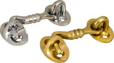 Sea Dog Marine Chrome Brass Door Hook 2" (222055-1)