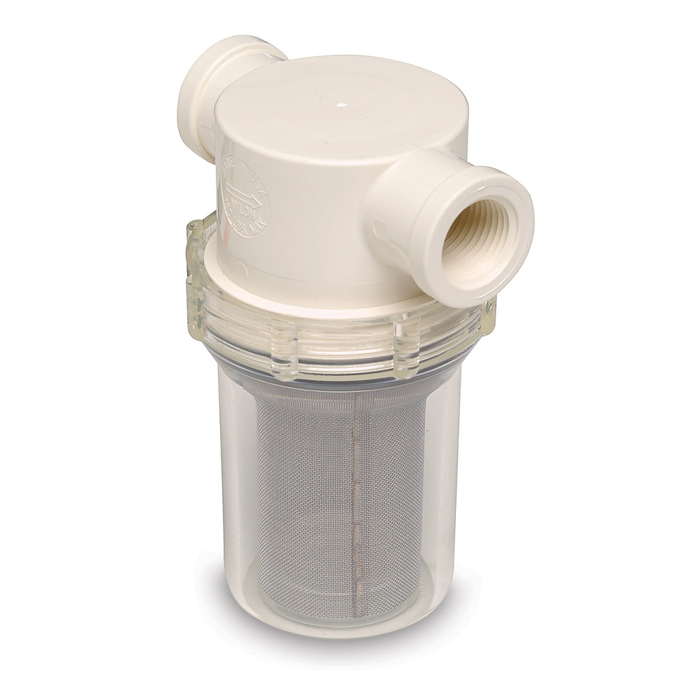 Shurflo by Pentair 3/4" Raw Water Strainer - 50 Mesh Screen 253-220-01