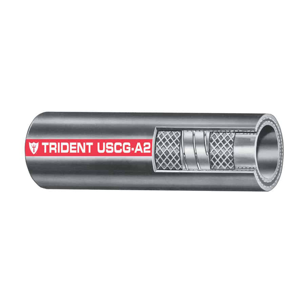 Trident Marine 1-1/2" x 50' Coil Type A2 Fuel Fill Hose 327-1126