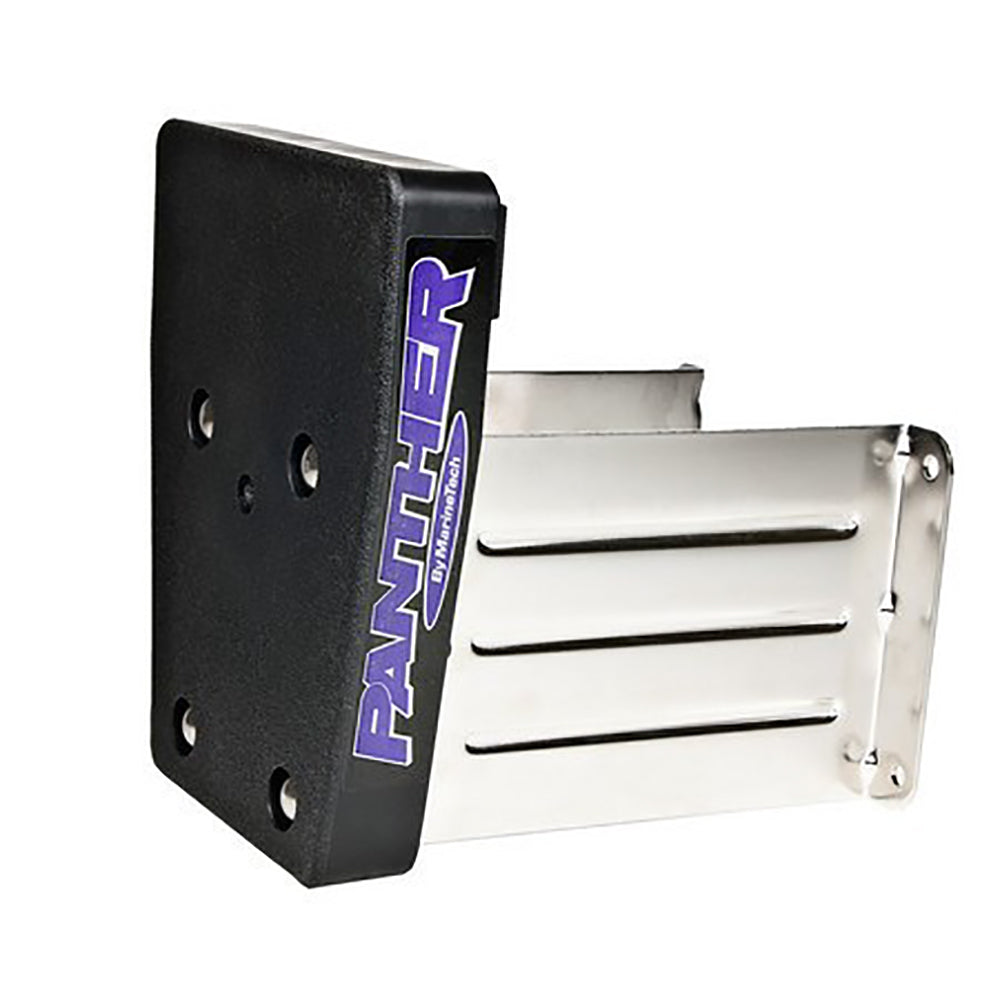 Panther Marine Outboard Motor Bracket - Stainless Steel - Fixed 15HP 55-0024