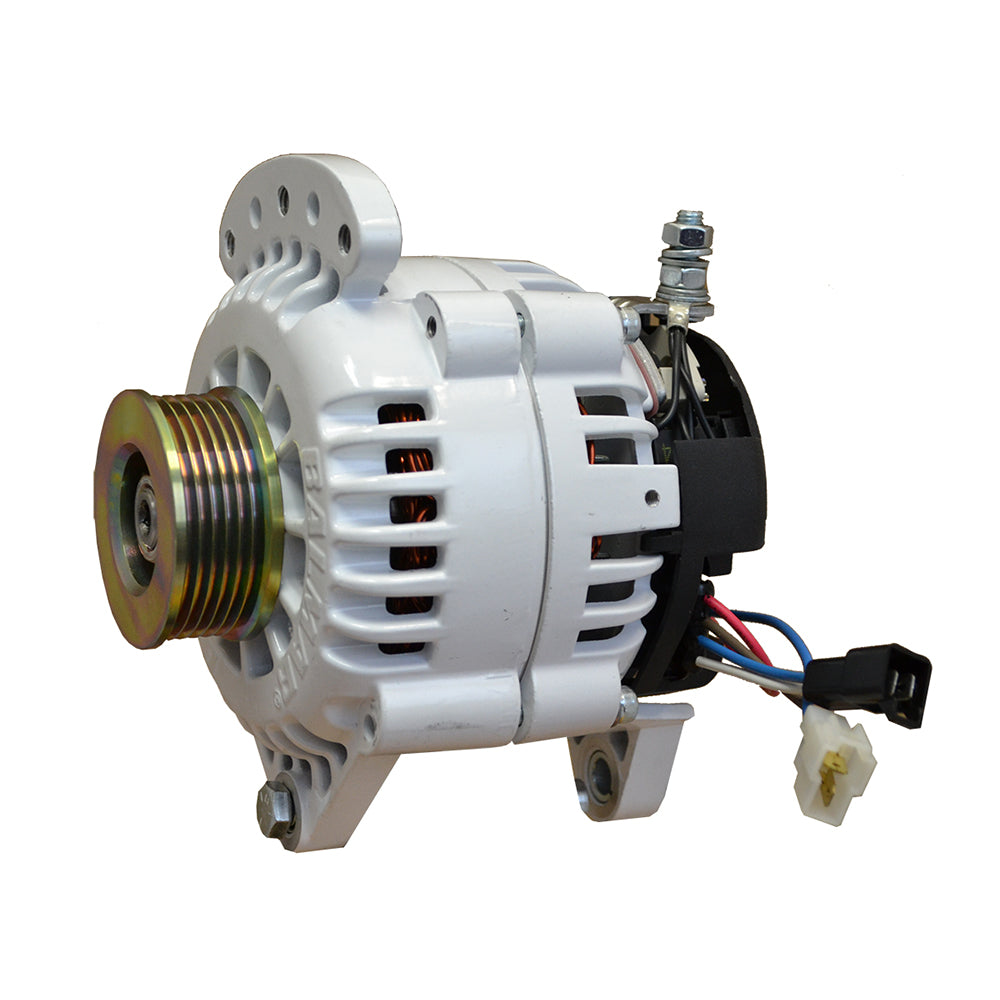 Balmar Alternator 120 Amp 12V 3.15" Dual foot Saddle Single K6 Pulley w/Isolated Grounding 60-120-K6